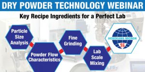 dry powder processing