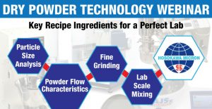 dry powder processing