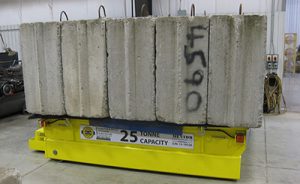 steerable transfer carts