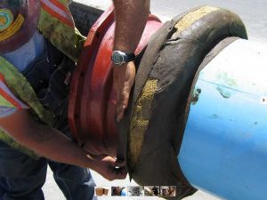 高性能石膏矿胶带