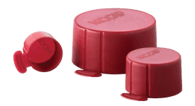 tear tab plastic caps