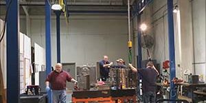 freestanding workstation crane