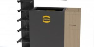 self-checkout counter