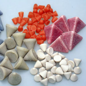 abrasive tumbling media