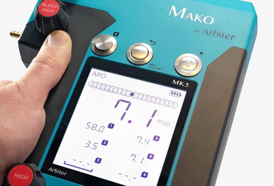 electronic back flow tester