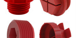 threaded plastic plugs