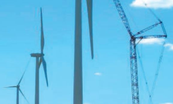 wind turbines