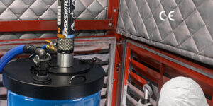 pneumatic HEPA vacuum